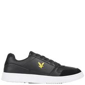 Lyle &amp; Scott Mens Lace Trainer - Black White - 41 image