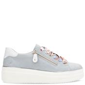 Remonte Womens Wedge Lace Trainer - Blue - 36 image