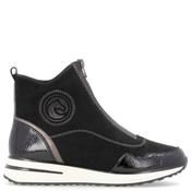 Remonte Womens Zip Ankle Boot - Black Multi - 42 image