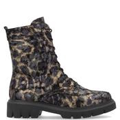 Remonte Womens Zip Lace Ankle Boot - Black Multi - 41 image