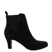 Redz Womens Zip Ankle Boot - Black Suede - 39 image