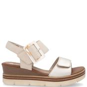 Remonte Womens Wedge Strap Sandal - Gold Multi - 42 image