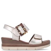 Remonte Womens Wedge Sandal - Metallic - 38 image
