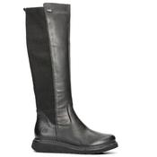 Remonte Womens Zip High Leg Boot - Black - 38 image