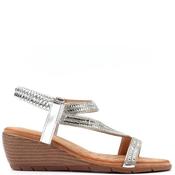 Lunar Womens Sandal - Silver - Uk 4 image