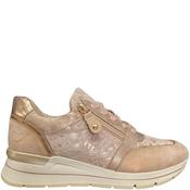 Susst Womens Zip Lace Trainer - Nude - 37 image