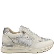 Susst Womens Zip Lace Trainer - White - 41 image
