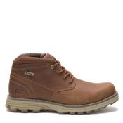Caterpillar Mens Waterproof Lace Boot - Brown Leather - 7 image