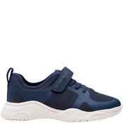 Clarks Kids Strap Trainer - Navy - Uk K10
