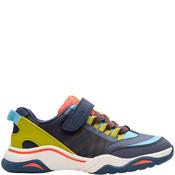 Clarks Kids Strap Trainer - Navy Multi - K7/Eu24 image