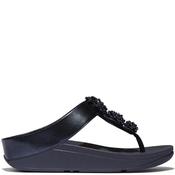 Fit Flop Womens Wedge Toe Post Sandal - Navy - 37 image