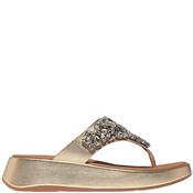 Fit Flop Womens Wedge Toe Post Sandal - Platino - 38 image