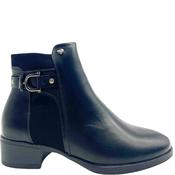 Susst Womens Zip Ankle Boot - Black - 37 image
