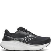 Saucony Womens Wide Fit Lace Trainer - Black Silver - Uk 7