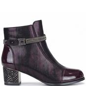 Redz Womens Ankle Boot - Burgundy - 37 image