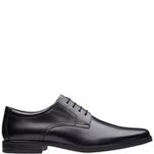 Clarks  Mens  Shoe - Black Leather - Uk 8