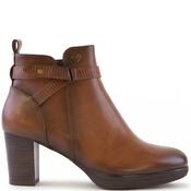 Susst Womens Strap Buckle Ankle Boot - Tan - 37