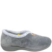 Berevere Womens Full Slipper - Grey Suede - 39 image