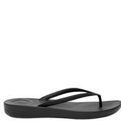 Fit Flop Womens Toe Post Sandal - Black - Uk 6 image