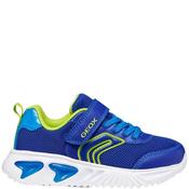 Geox Boys Strap Trainer - Blue Lime - Eu28/K10 image