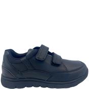 Geox Boys 2 Strap Vel Runner - Black - 41