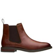 Clarks Mens Lace Ankle Boot - Dark Tan - 8 image