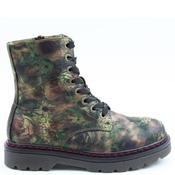 Heavenly Feet Womens Zip Lace Ankle Boot - Forest Peony - 4 image