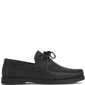 Dubarry Av8 Deck Shoe - Black Leather - 36