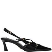 Steve Madden Womens Low Heel Sling Back - Black Patent - 38 image