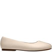 Clarks Womens Shoe - Cream Leather - Uk 5 image