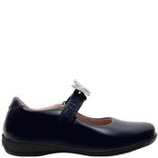 Lelli Kelly Girls Delilah Strap Shoe - Navy Patent - Eu29/K11 image