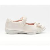 Lelli Kelly Girls Bow Vel Strap Shoe - White Patent - 30