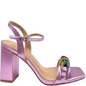 Redz Womens Ankle Strap Sandal - Purple - 36 image