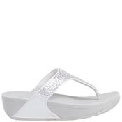 Fit Flop Womens Wedge Toe Post Sandal - Silver - 4 image