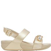 Fitflop Womens Wedge Strap Sandal - Platino - Uk 6