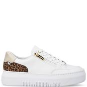 Rieker Womens Lace Trainer - White - 36 image