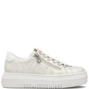 Rieker Womens Zip Cord Trainer - Beige - 36