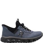 Rieker Womens Soft Slip On Trainer - Blue - 37