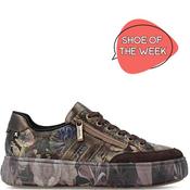 Rieker Womens Zip Trainers - Brown - 37 image