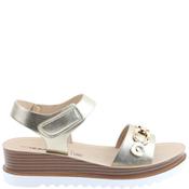 Heavenly Feet Womens Wedge Strap Sandal - Gold - 41 image