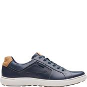 Clarks Mens Lace Trainer - Navy Leather - 8 image