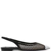 Steve Madden Womens Low Heel Sling Back - Black Multi - Uk 7