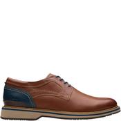 Clarks Mens Lace Casual Shoe - Tan Leather - 10 image