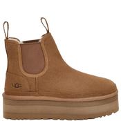 Ugg Womens Neumel Platform Chelsea Boot - Chestnut - 6