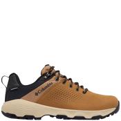 Columbia Mens Waterproof Lace Trainer - Elk Black - 8
