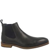 Ninety 78 Mens Chelsea Ankle Boot - Black Leather - 43 image