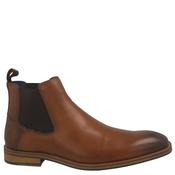 Ninety 78 Mens Chelsea Ankle Boot - Brown Leather - 42 image