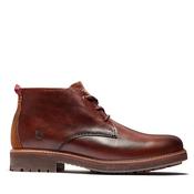 Timberland Mens 3 Eye Lace Ankle Boot - Cognac - Uk 8 image