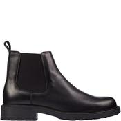 Clarks Womens Chelsea Ankle Boot - Black Leather - Uk 7 image