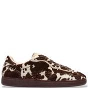 Hoff Womens Lace Trainers - Brown Animal Print - 38